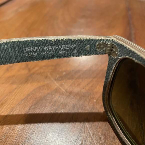 Ray Ban Denim Wayfarer Sunglasses - Picture 5 of 7